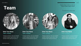 Teal Futuristic Finance Presentation