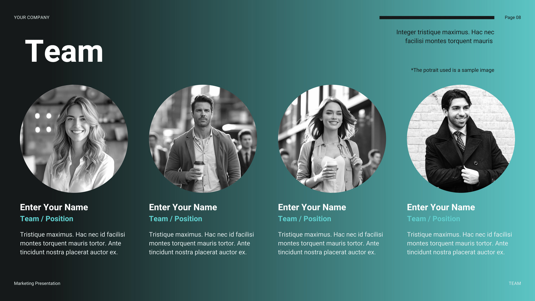 Teal Futuristic Finance Presentation