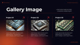 Orange Modern IT Presentation