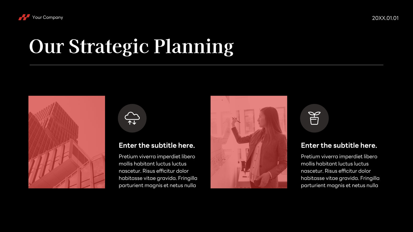 Red Modern Consulting Presentation
