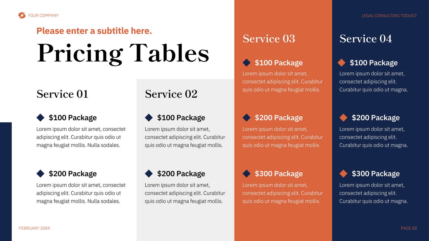 Orange Modern Legal Guide