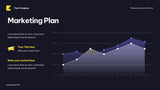 Navy Modern Advertising Plan Document
