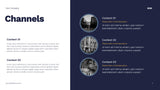 Yellow Modern Marketing Plan