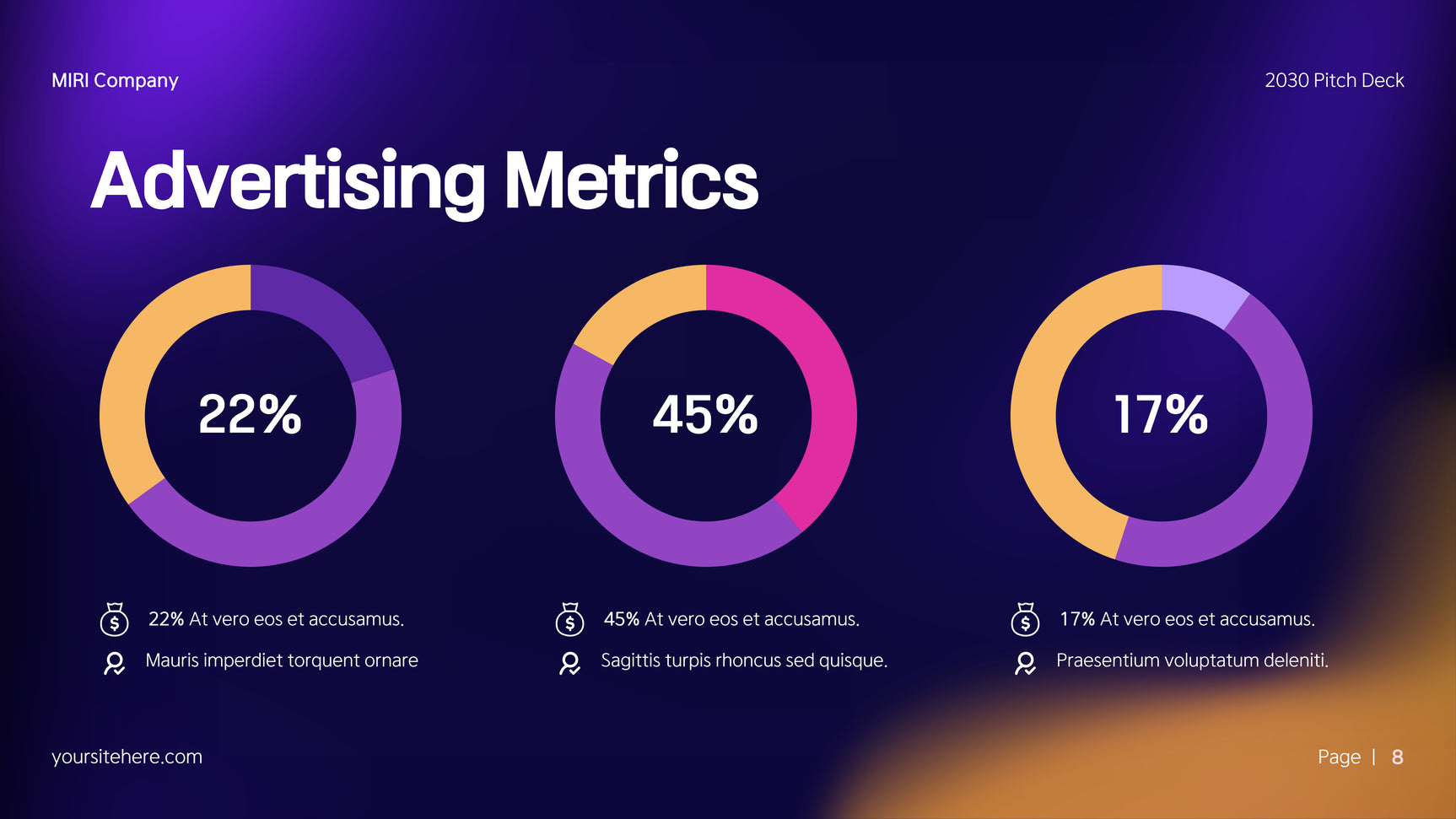 Colorful Modern Media Kit Pitch