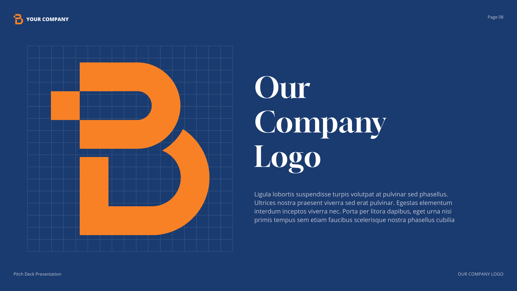 Orange Modern Agency Presentation