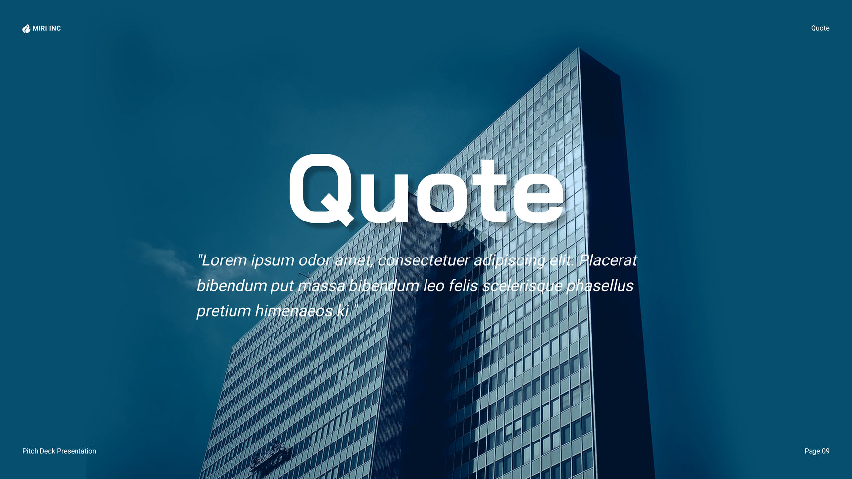 Blue Modern Business Presentation