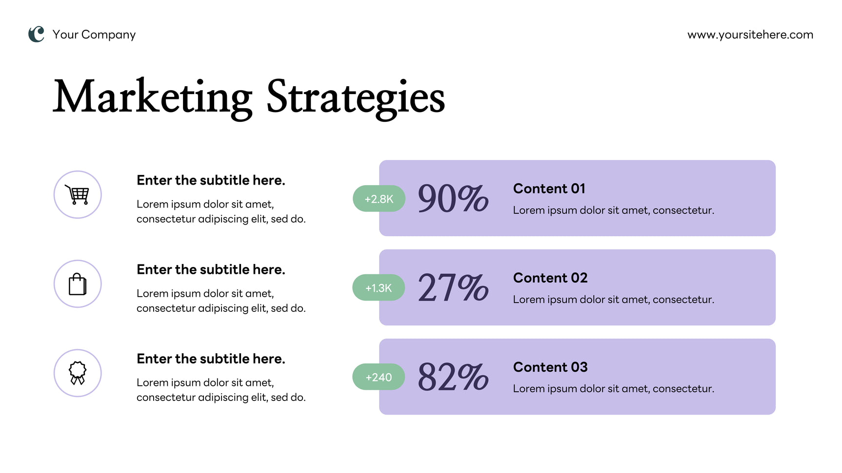 Pink Modern Marketing Plan