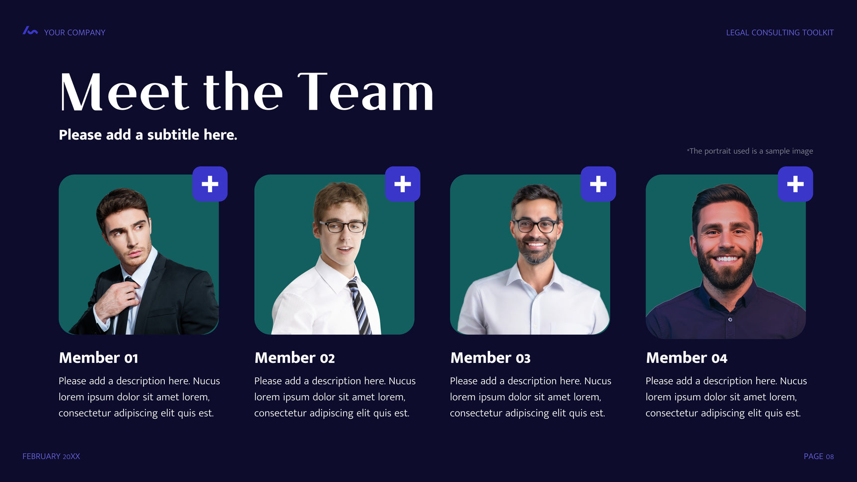 Blue Modern Legal Guide