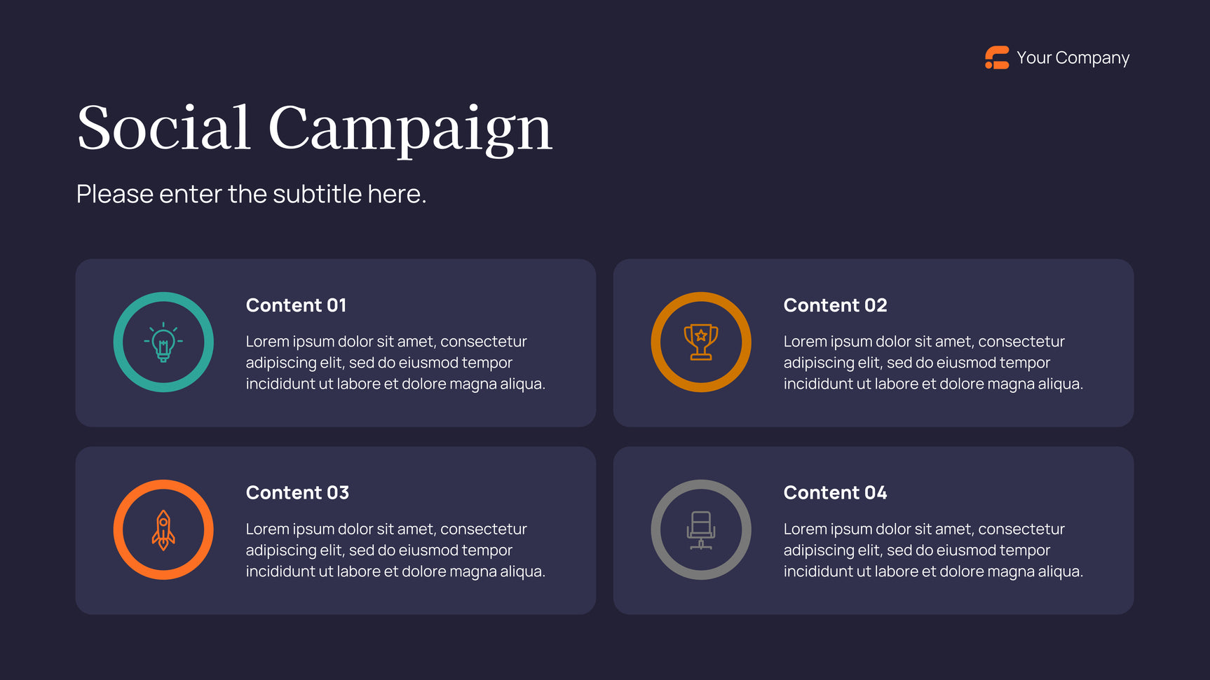 Navy Modern Marketing Report