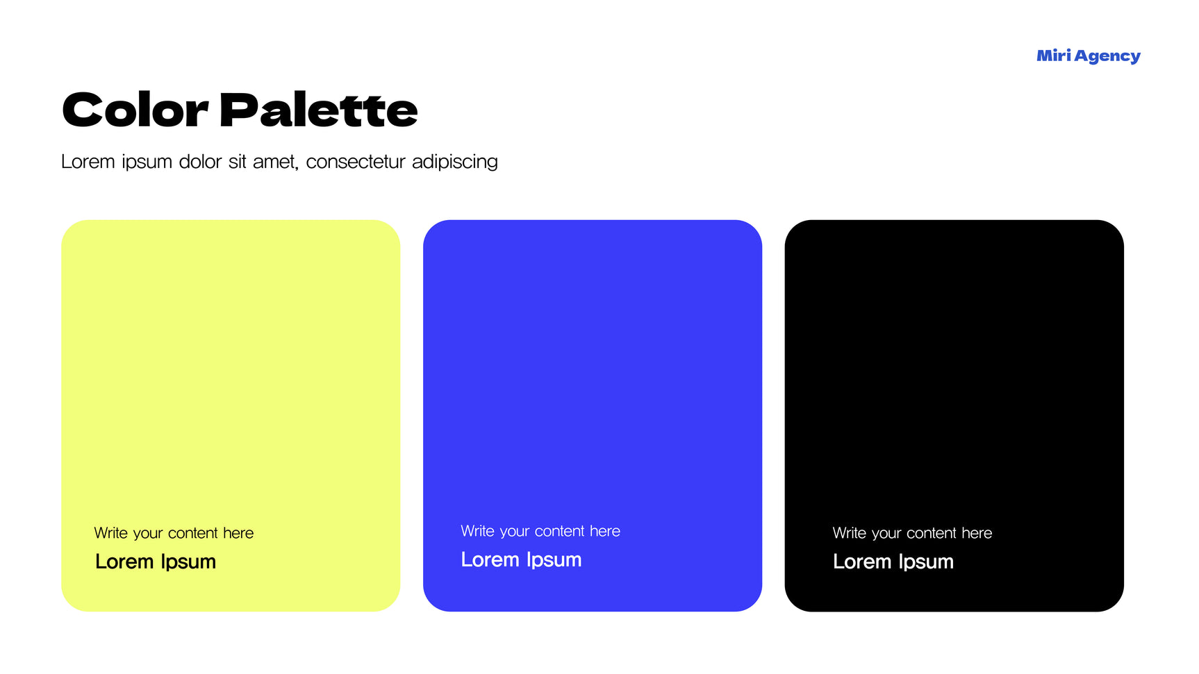 Yellow Modern Agency Promotion