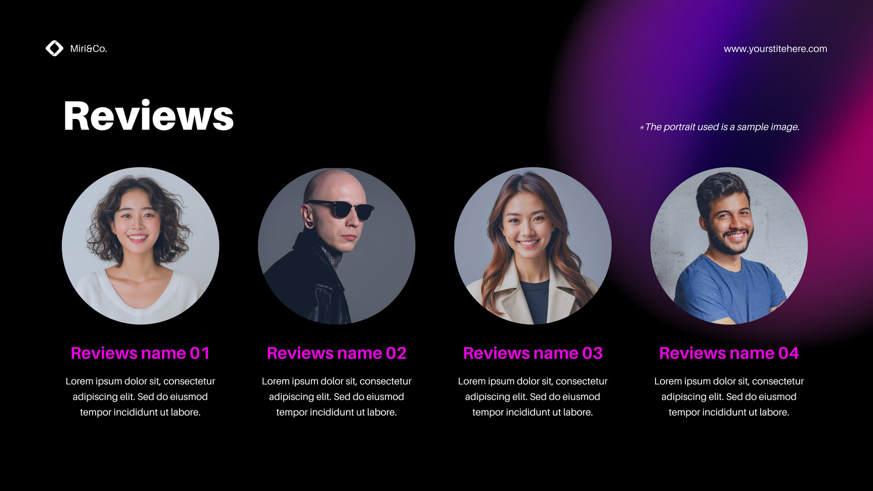 Purple Modern Cybersecurity Promotion