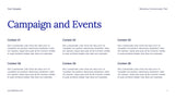 Blue Abstract Marketing Plan