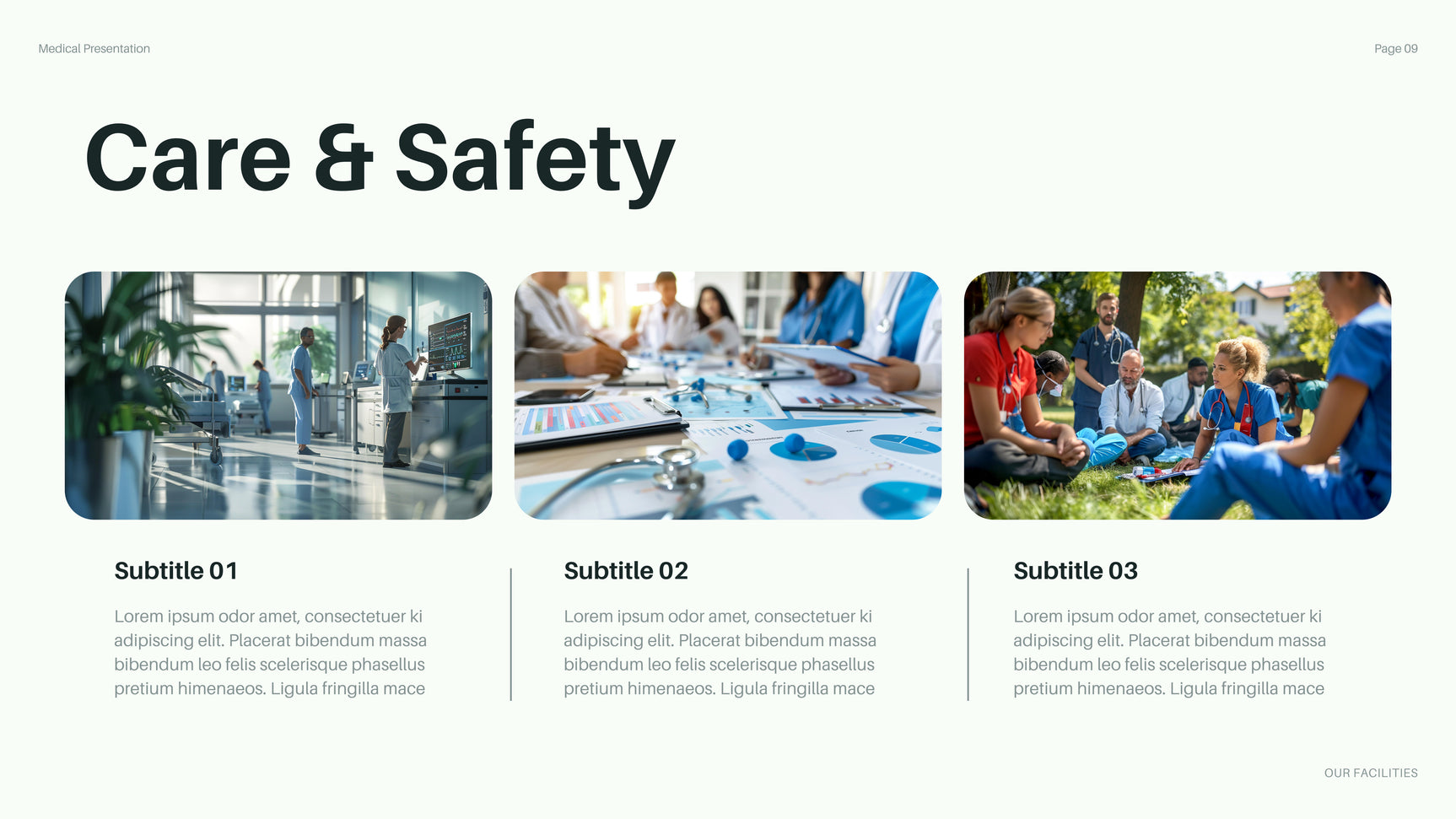 Green Modern Healthcare Presentation
