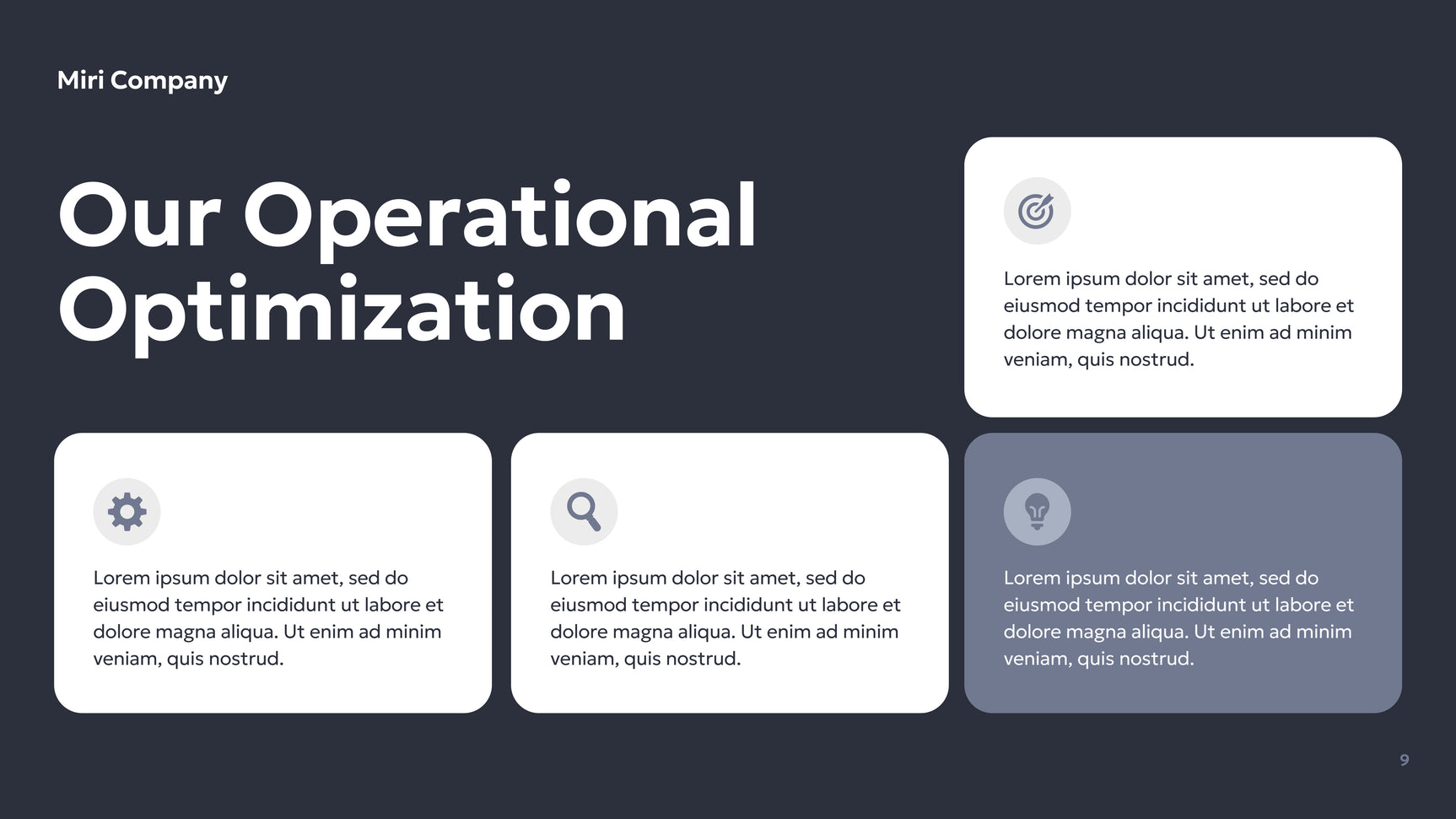 Grey Geometric Business Presentation