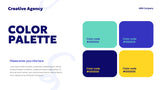 Blue Abstract Agency Advertisement