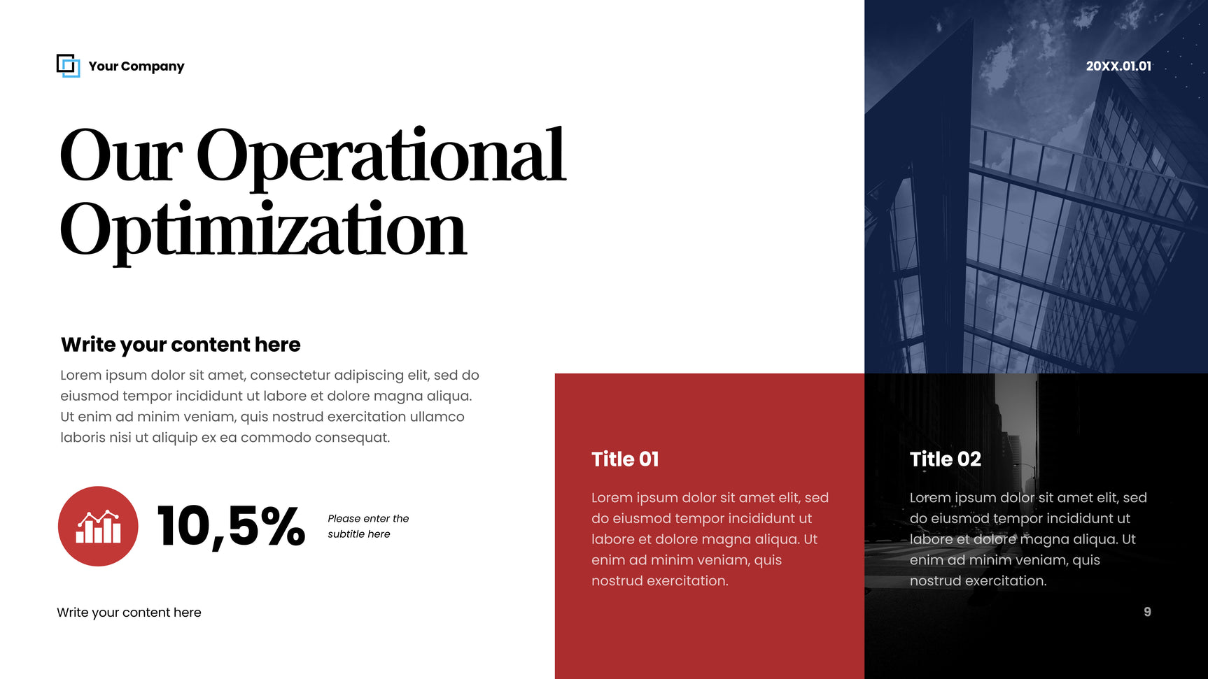 Red Modern Business Presentation