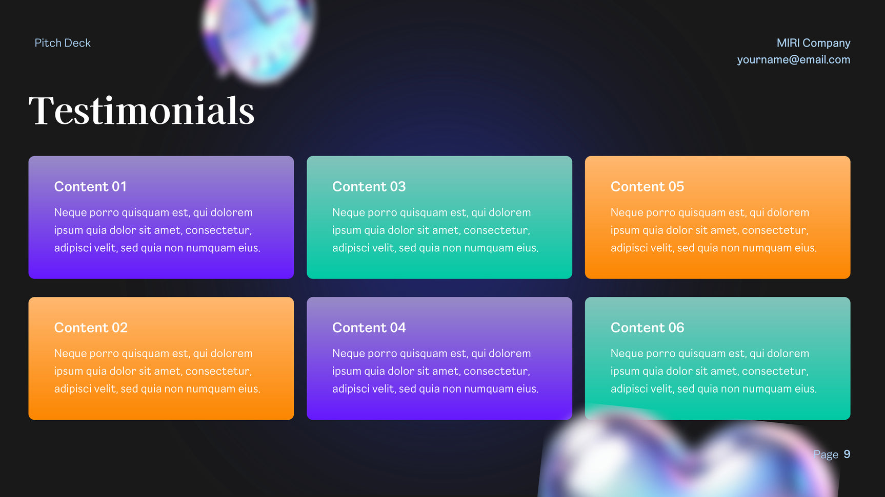 Rainbow Modern Media Document