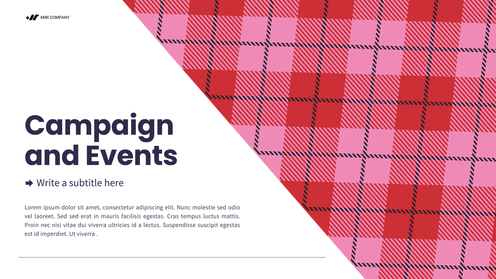 Red Modern Marketing Plan