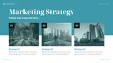 Teal Modern Business Plan Presentation