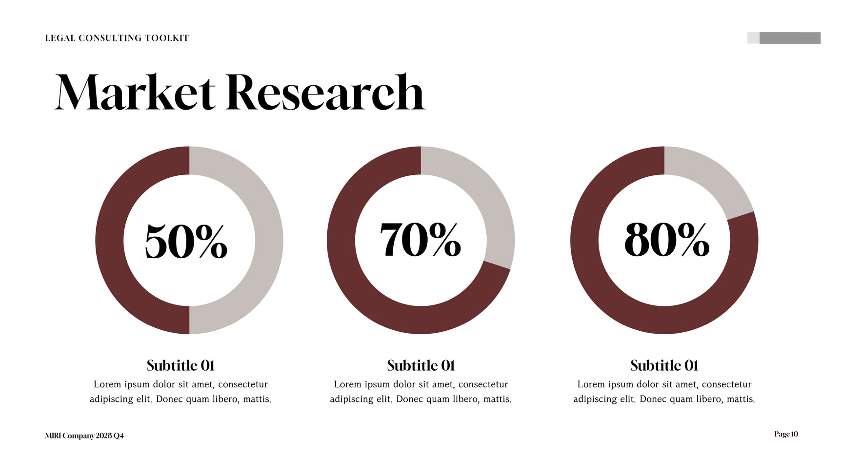 Maroon Professional Legal Consulting Toolkit Presentation