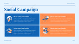 Blue Modern Marketing Report