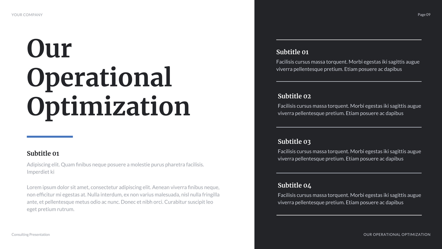Blue Modern Business Presentation