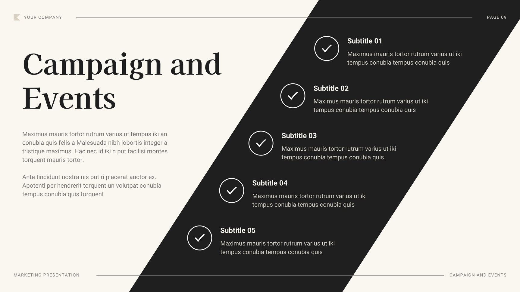 Black Professional Marketing Plan Document