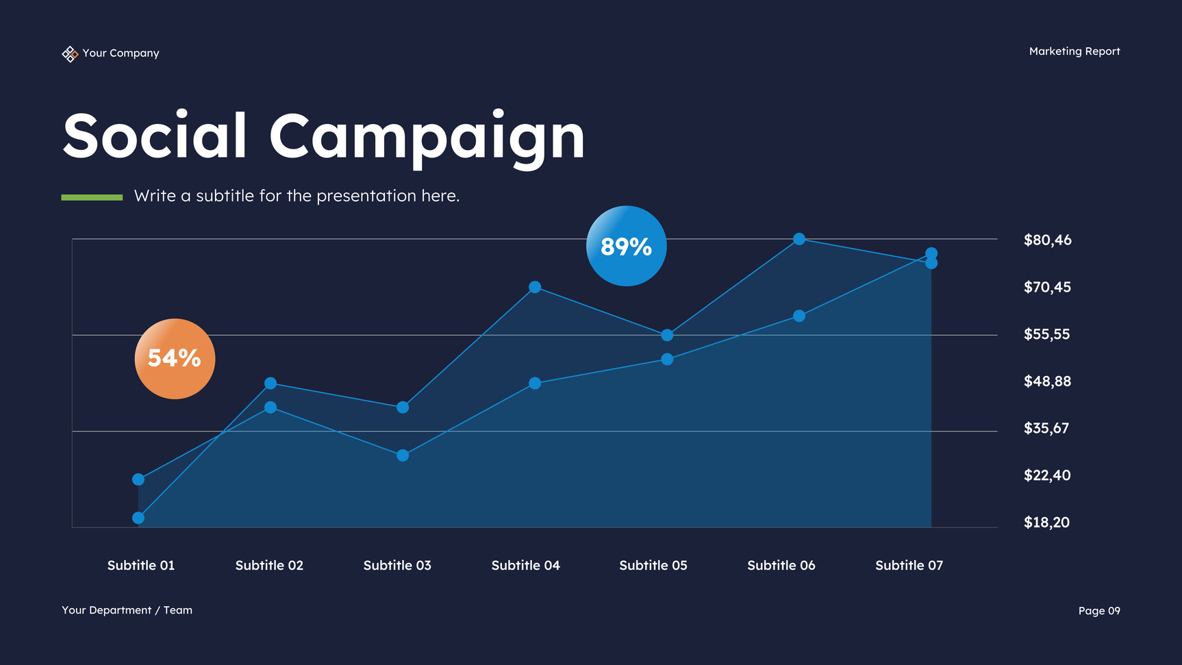 Navy Modern Marketing Report Presentation (no button test)