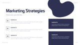 Navy Modern Marketing Presentation