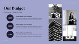 Purple Modern Social Media Report