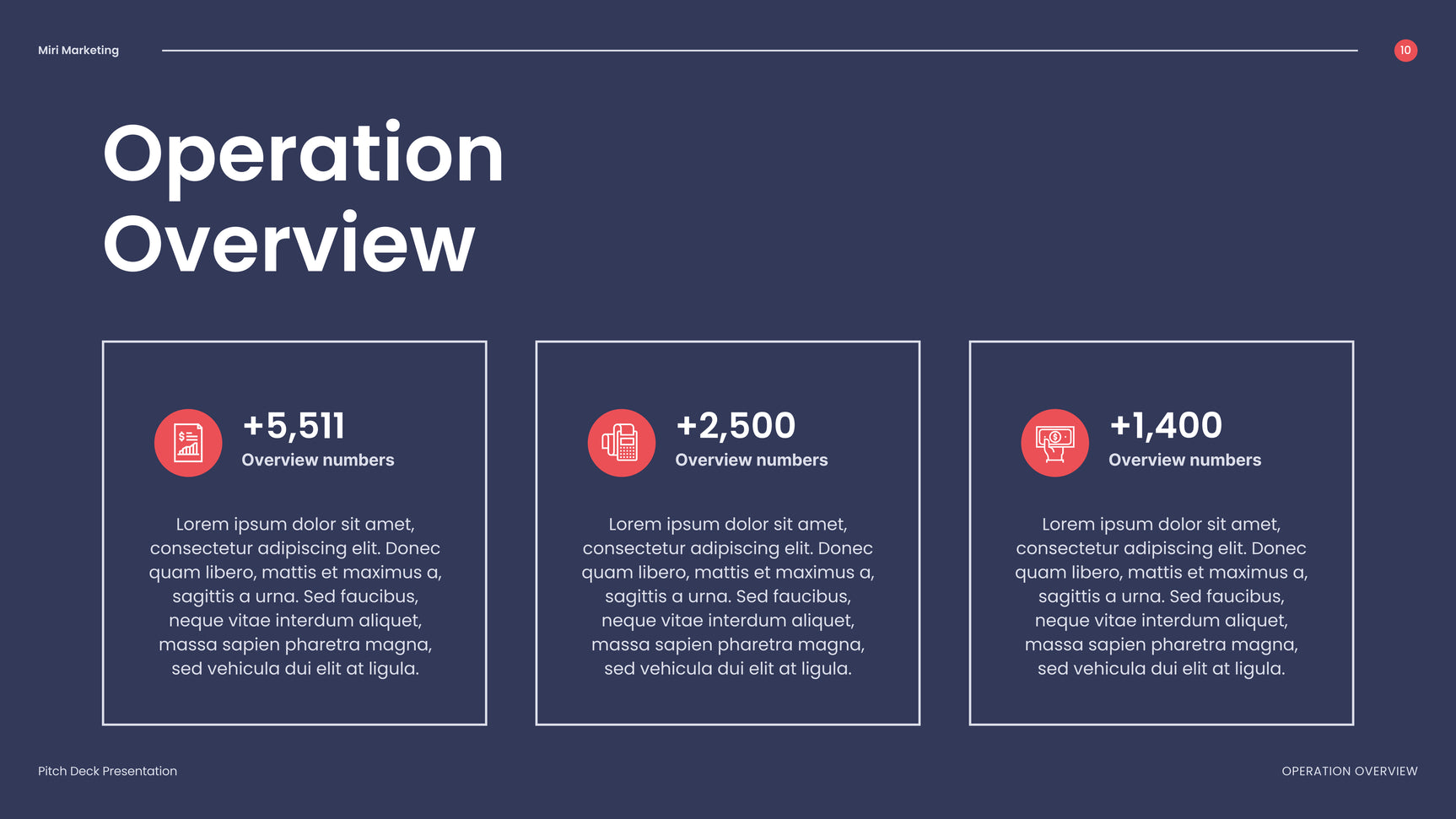 Red Geometric Business Presentation