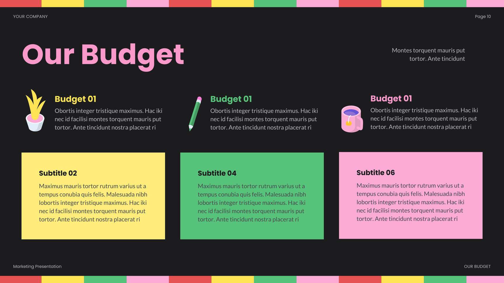 Rainbow Bold Social Media Report