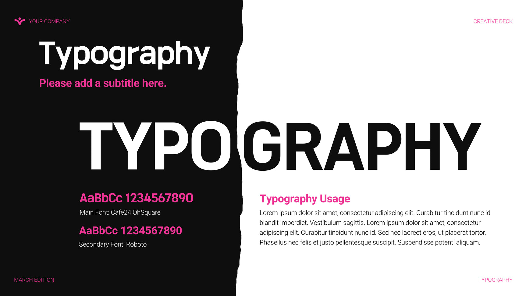 Pink Modern Agency Presentation