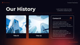 Orange Modern IT Presentation