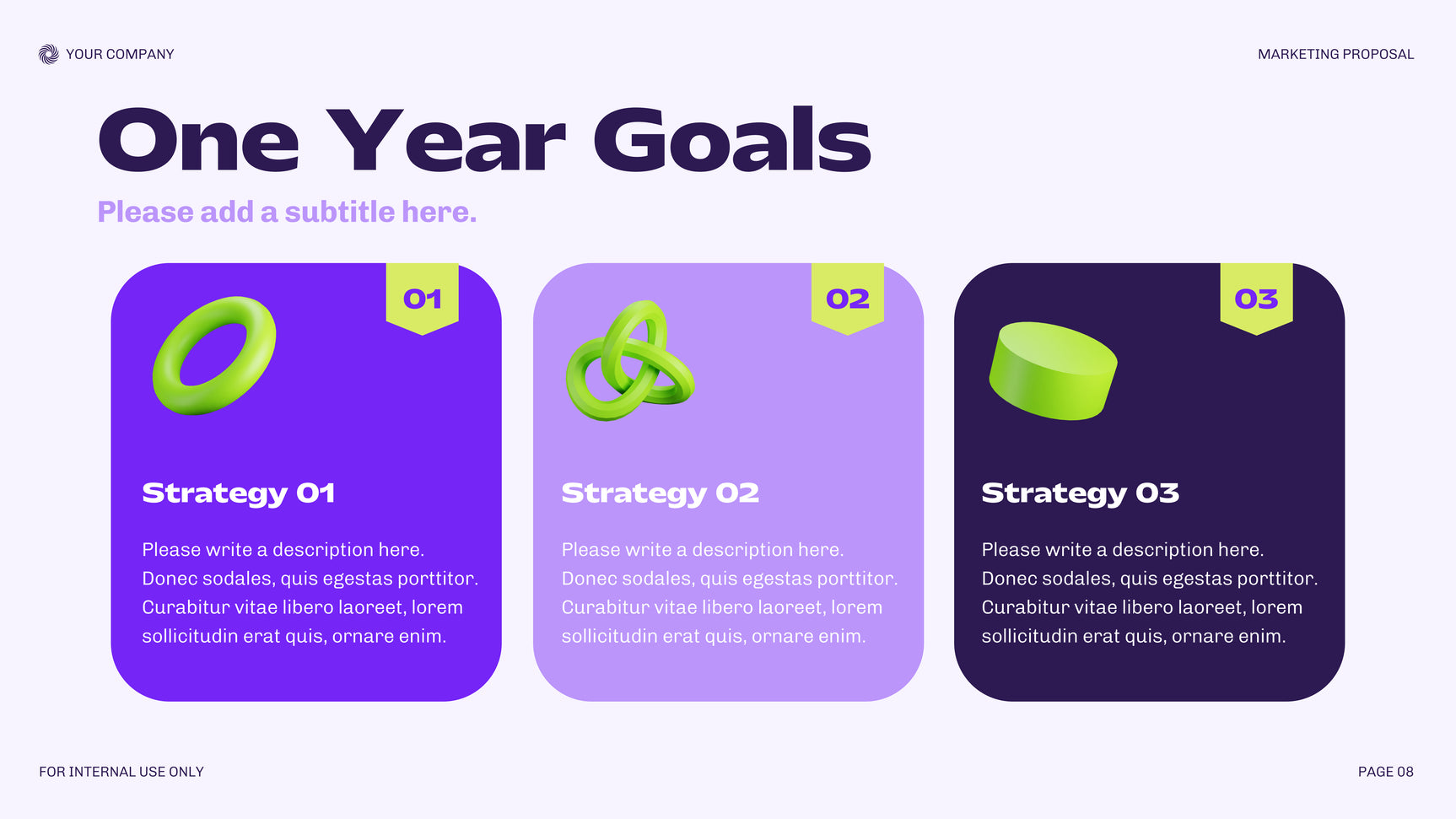 Purple Modern Marketing Document