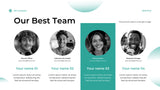 Teal Modern Cybersecurity Advertisement
