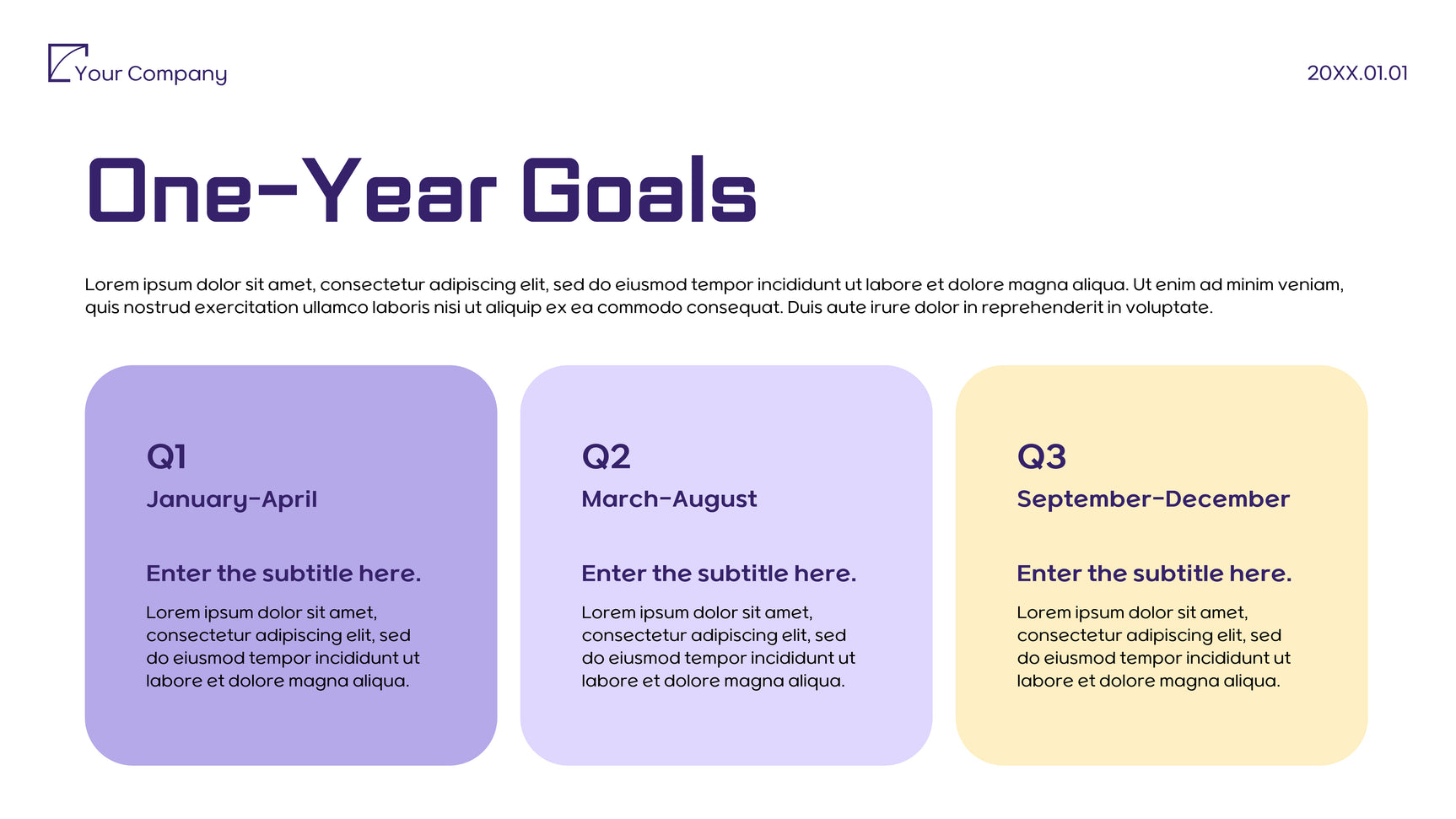 Purple Minimalist Marketing Proposal Document