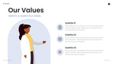 Blue Modern Healthcare Report