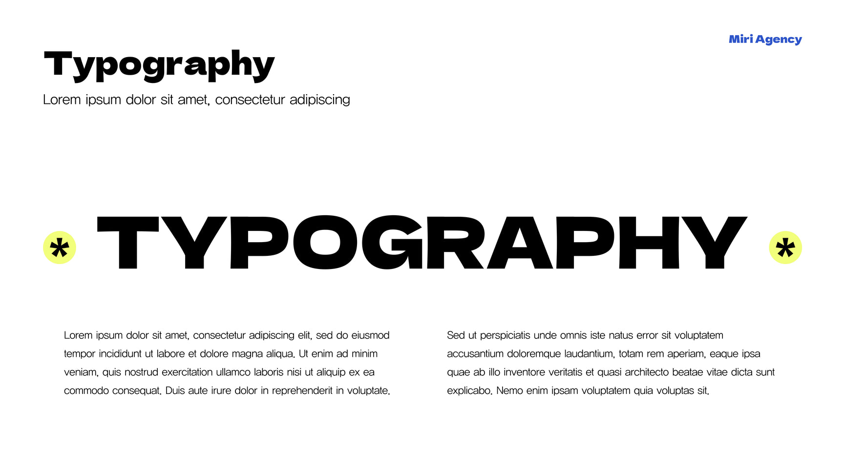 Yellow Modern Agency Promotion