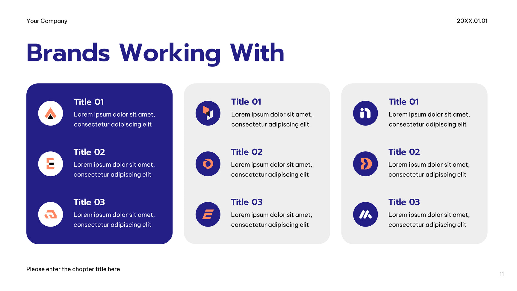 Blue Modern Advertising Plan