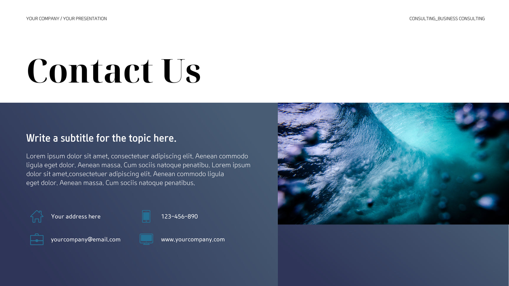 Black Modern Business Presentation