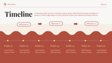 Red Abstract Business Plan