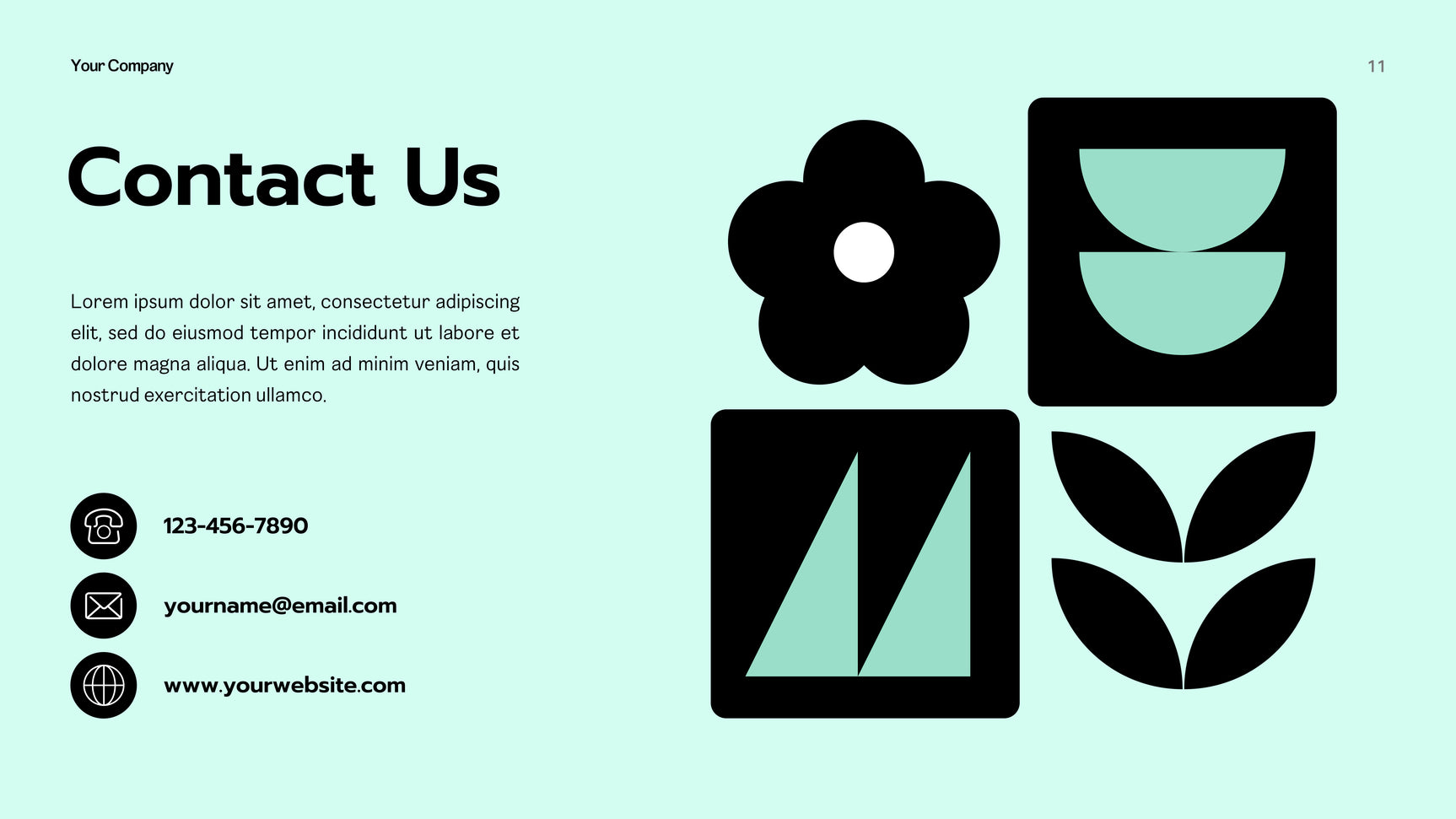Mint Modern Business Presentation