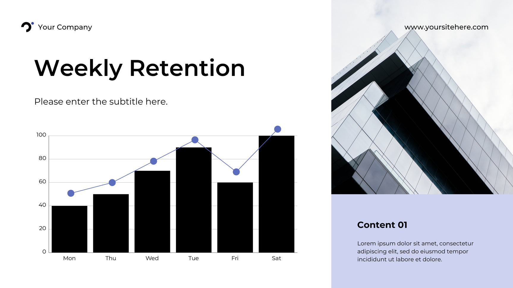 White Modern Marketing Report