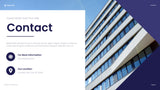 Blue Professional Healthcare Presentation