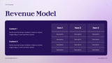 Purple Abstract Startup Pitch