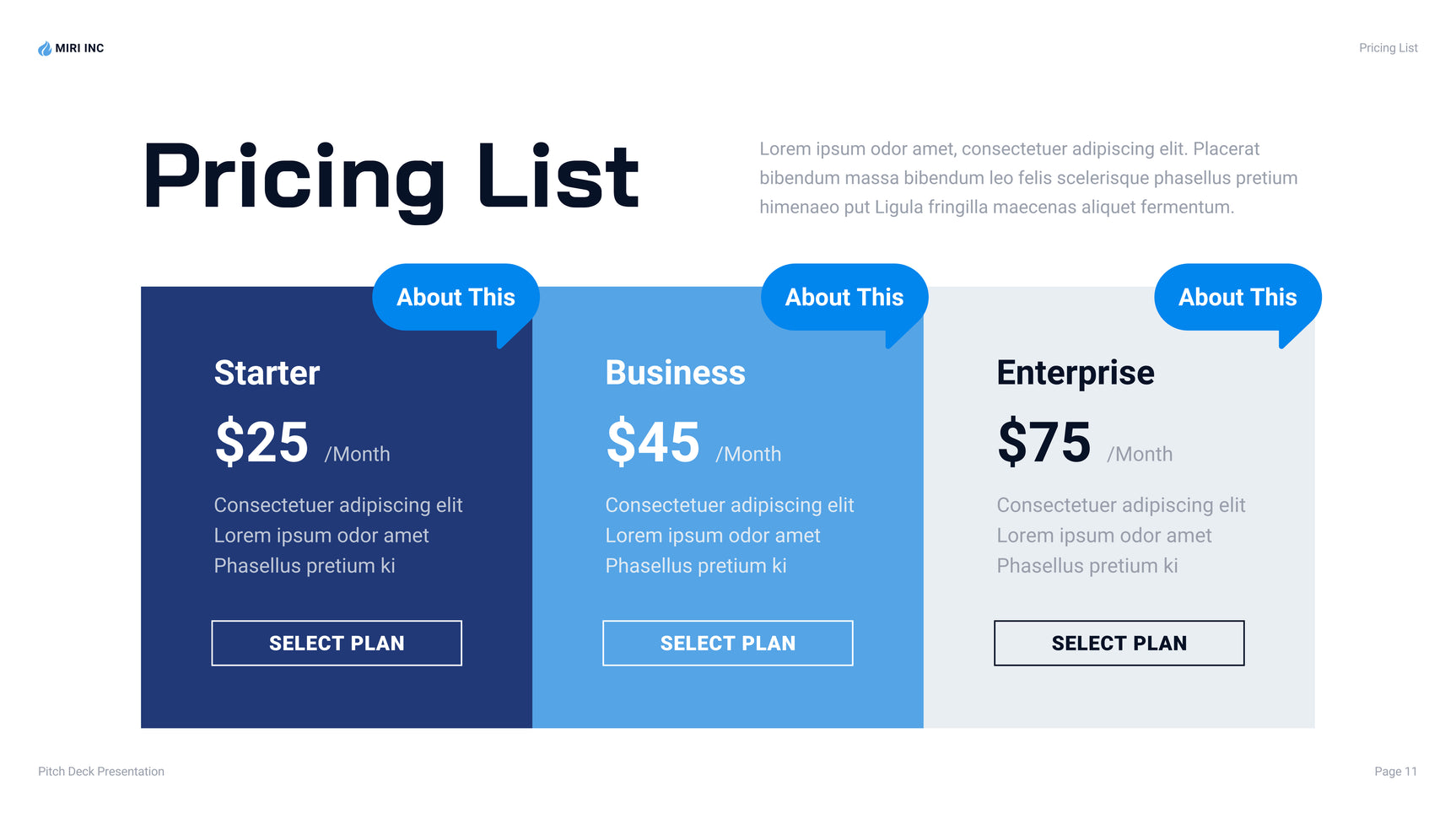 Blue Modern Business Presentation