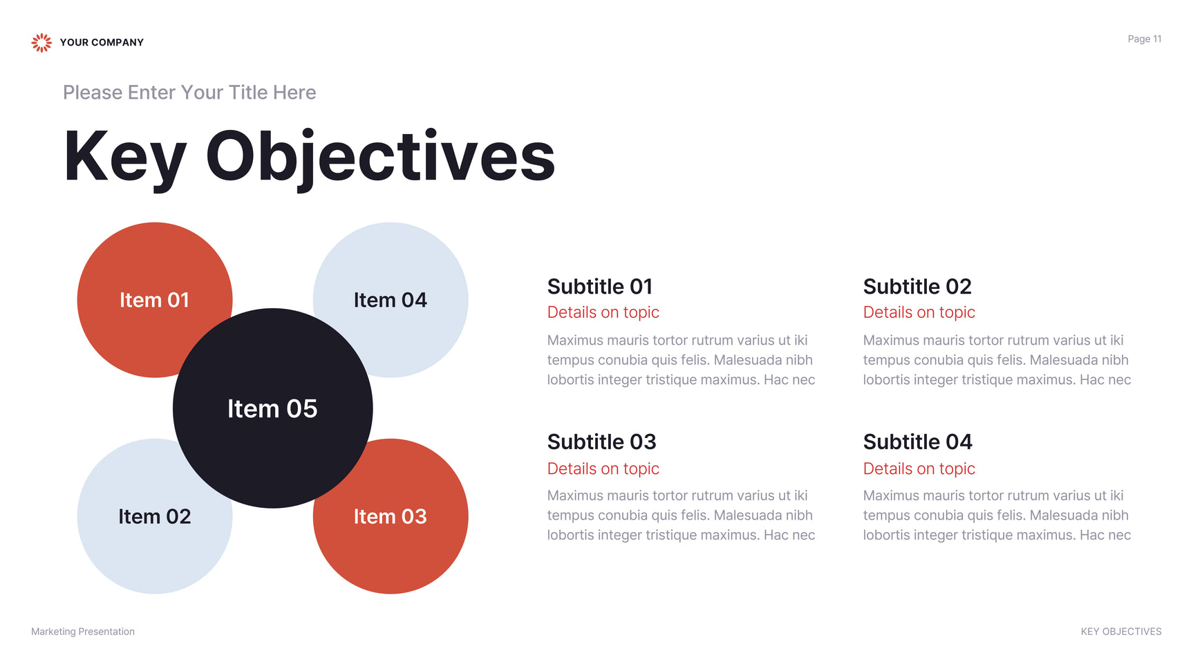 Red Modern Marketing Presentation