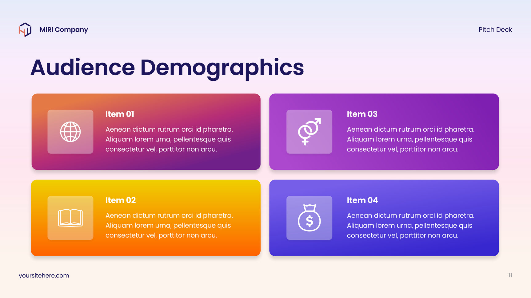 Colorful Modern Media Guide