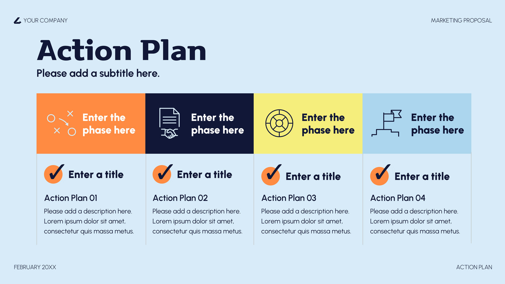 Orange Modern Marketing Proposal